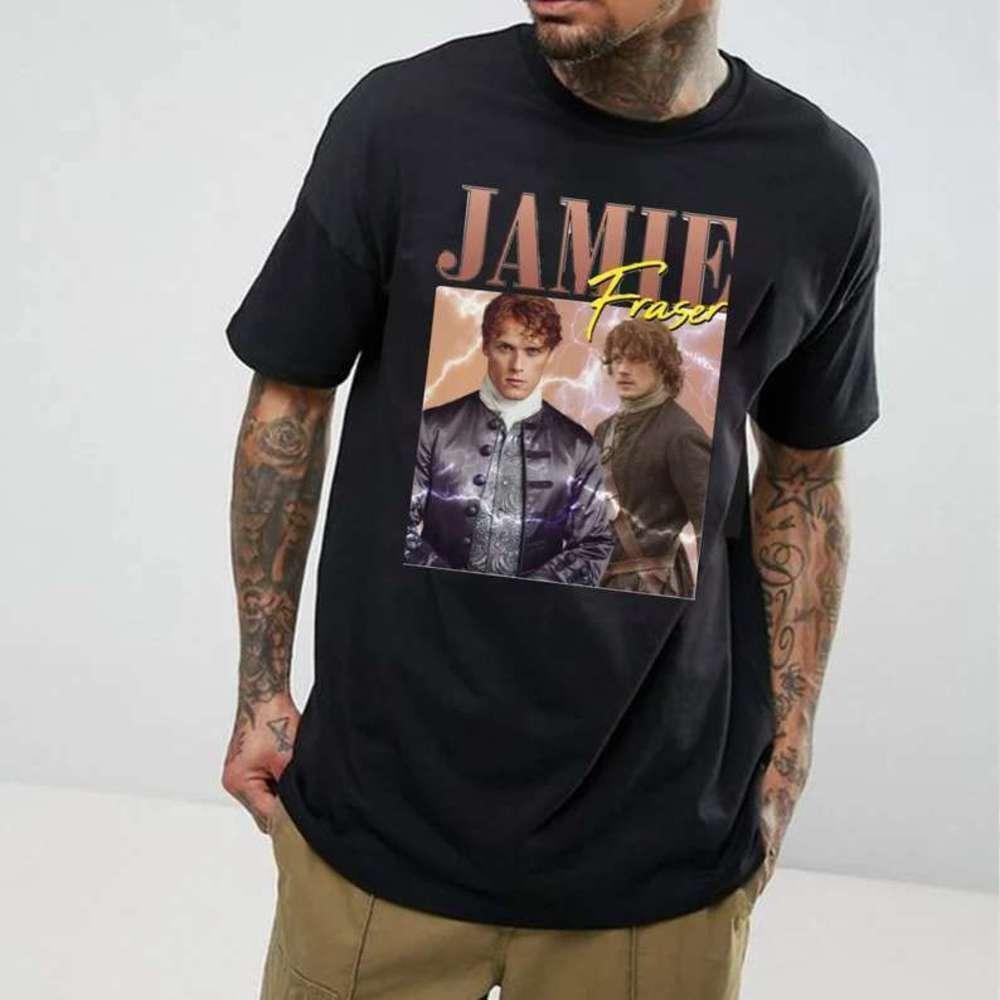Jamie Fraser Outlander Romance Tv Series Character Fan T-Shirt